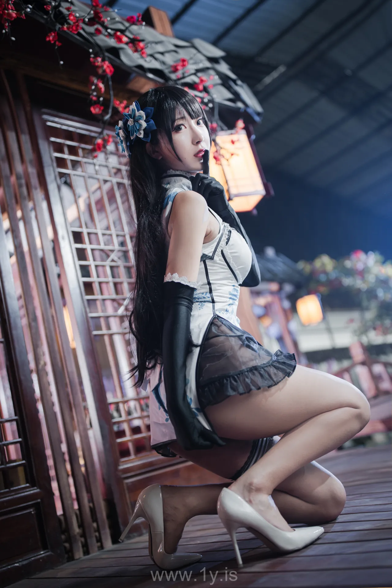 Coser@黑川 NO.020 Slender & Trendy Asian Homebody Girl 瓶儿